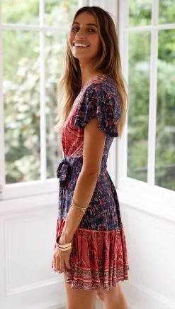 Pretty Summer Women's Dress - Fuschia -Madam Clothing Store e11d74a7234599d74b3657dc7d6aeafa