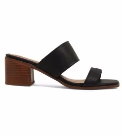 Womens Footwear Ravella Edge Black Smooth Sandals -Madam Clothing Store e12b01c7f5c0880e8f00ae3ae76aa02f