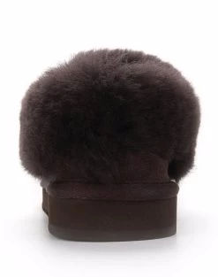 Oz Natives UGG Unisex Home Slipper With Sheepskin Cuff - Chocolate -Madam Clothing Store e25b087642457457806ce0222565dc1d