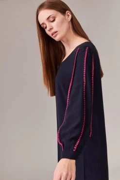 Tatuum Women's Evisi Dress Navy Blue -Madam Clothing Store e4a72a970c1de9b8f682d2b47e8b6a94