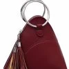Beakey Women Cute Tassel Clutch PU Leather Triangle Bags-Red -Madam Clothing Store e55681f515e437490dea588de74be8aa