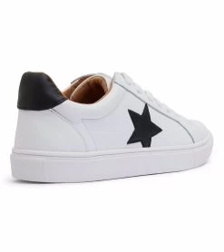 Womens Footwear Sandler Stark White/Black Sneakers -Madam Clothing Store e587ab9f960b2c24da96245a04b2721b