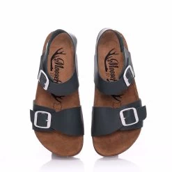 Moosefield Unisex Leather Sandals - Green -Madam Clothing Store e6904490 3811 4ece 8a7c a65f5af413d1