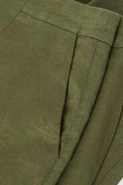 Tatuum Women's Pants Fera-Green -Madam Clothing Store e74aeb76f83fcdc51994cb0095fcdd74