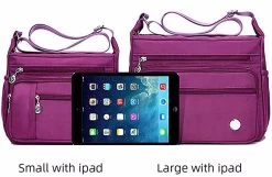 Beakey Women Shoulder Handbag Roomy Multiple Pockets Fashion Crossbody Purse-Black -Madam Clothing Store e8366bc52656895a8a2710da6e3ab591