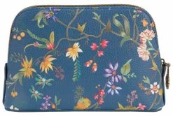 Pip Studio Petites Fleurs Dark Blue Small Triangle Cosmetic Bag -Madam Clothing Store e87202a9 8455 4c44 ad2f a716a10298c5