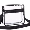 Beakey Clear Crossbody Purse Bag Gym Shoulder Bag With Front Pocket And Adjustable Strap -Madam Clothing Store e8bad74ed11c3d1d0397612ef1a9f87e