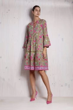 Lola Australia Women's Morocco Mini Dress - Olive Rose