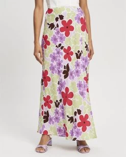 SAVEL Women's Kenna Skirt - Springtime Floral