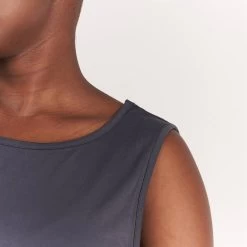 Sheraton Luxury Maison Womens Bamboo Tank Charcoal -Madam Clothing Store ea3a8aca 1064 4746 b824 38d7539fe455