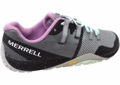 Merrell Womens Trail Glove 6 Minimalist Trainers Running Shoes - Grey -Madam Clothing Store ec2f25732b2aef1551434e649a6af528