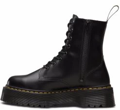 Dr. Martens Women's Jadon 8" Leather Boots Shoes Platform Style - Black -Madam Clothing Store ed8cf08d8f26917f776da9f93e50259b