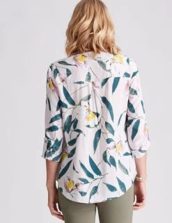 Noni B Sequin Detail Tab Sleeve Shirt Multi Colour -Madam Clothing Store edb82f4807667507adfc03ca6b8f0c79