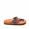 Moosefield Unisex Leather Sandals - Brown & White -Madam Clothing Store edc7018a 7b80 463c 9e4b 4d8bcf21db17