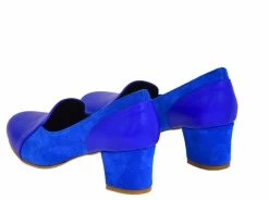 Lizza Women's Genuine Leather Pumps - Blue -Madam Clothing Store f0285c99316e8d8c12d65c5e36b3568e