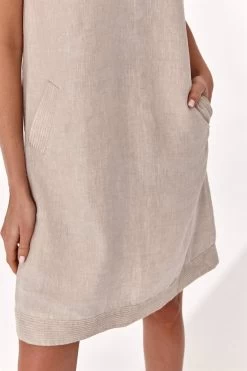 Tatuum Women's Dress Fianiko-Beige Melange -Madam Clothing Store f1fd905ab9aa485f459d230836374d12