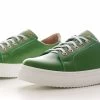 BOSCCOLO Women's Leather Sneakers Green/White -Madam Clothing Store f465e9ef 8ca0 46b5 95d4 ee918873a23d