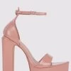 Novo Shoes ZWINNY Womens Summer Sandals Shoes In Nude Patent -Madam Clothing Store f4972a3691bf5264e1b6e8624c38cb7c