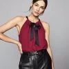 Reiss Womens Berry Mya - Bow Front Shell -Madam Clothing Store f4af93ba7c241f9c0ee4a08fbe19b302