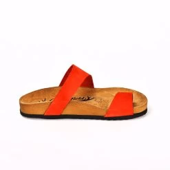 Moosefield Unisex Leather Sandals - Red -Madam Clothing Store f50f574174e2eca82ef5e51ec37ad783