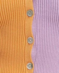 SAVEL Women's Devon Knit Top - Lilac/orange -Madam Clothing Store f6a181ab65df1d34c8a2a7bbc4837cad