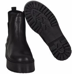 Noosy Women's Genuine Leather Boots - Black -Madam Clothing Store f7a4621a a0f7 4f3e ac43 253e95c3e3df