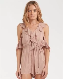 Amelius Women's Allegra Playsuit - Blush