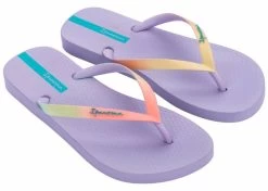 Ipanema Shoes MULTICORES Womens Grendene Shoes In Lilac Multi