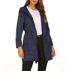 Rain Jackets Womens Lightweight Hooded Waterproof Outdoor Hiking Clothes-Dark Blue-HYY0726 9 Rain Jackets Womens Lightweight Hooded Waterproof Outdoor Hiking Clothes-Dark Blue-HYY0726 -Madam Clothing Store fd6a49b88f2c4e9e7f13476f5c6d38d8