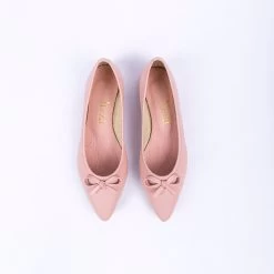 Lizza Women's Genuine Leather Flats - Light Pink -Madam Clothing Store ff68c0fd09792ea4b8b0f20dcd471ebd
